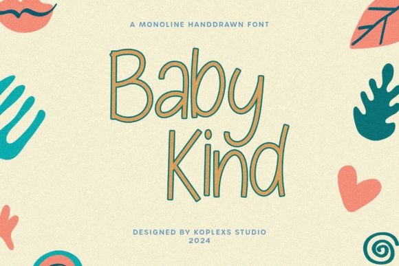 Baby Kind: A Playful Handwritten Font for Digital Branding