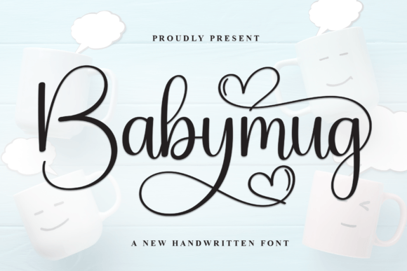 Babymug: A Handwritten Font That Builds Brand Warmth