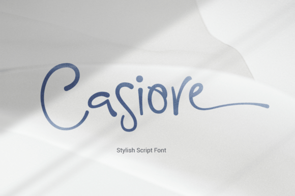 Casiore: A Handwritten Font That Elevates Real Small Business Branding