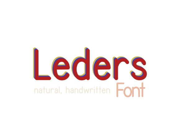 Leders: A Natural Handwritten Font for Clear, Human-Centered Web Design