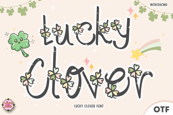 Lucky Clover Font: A Handwritten Display Typeface for St. Patrick’s Day Campaigns