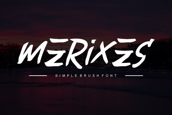 Merixes: A Handwritten Font That Makes Your Brand Feel Real