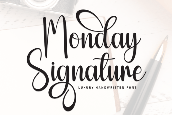 Monday Signature: A Display Font That Makes Your Campaigns Instantly Clear