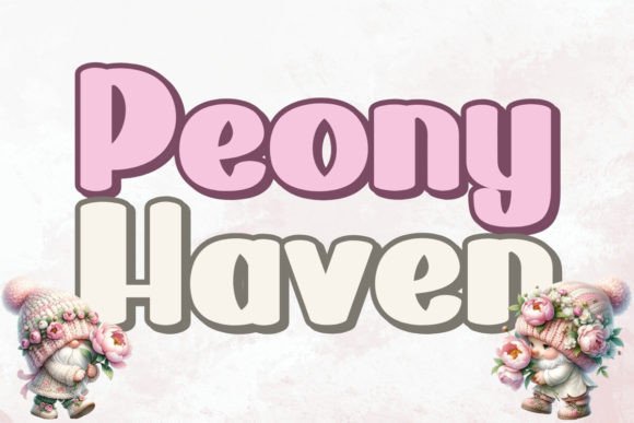 Peony Haven: A Handwritten Font That Builds Trust and Charm