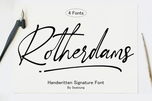Rotherdams: A Designer’s Real-World Script Font Review