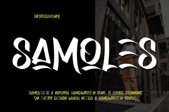 Samoles: A Natural Handwritten Font for Authentic Branding