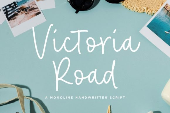 Victoria Road: A Handwritten Script Font That Feels Like a Signature