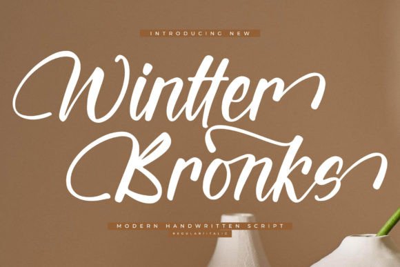 Wintter Bronks: A Thoughtful Script Font for Editorial Warmth